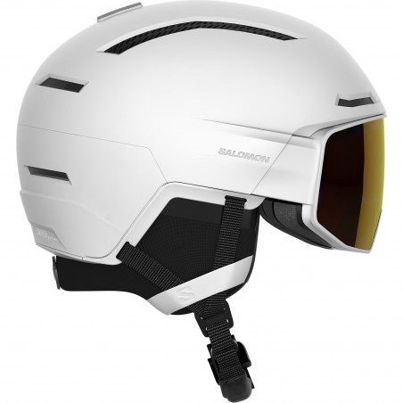 copy of Kask narciarski Salomon DRIVER Black/Red Accent/Solar 2021